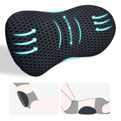 kasney Lumbar Support Pillow, Back Pillow for Car and Home