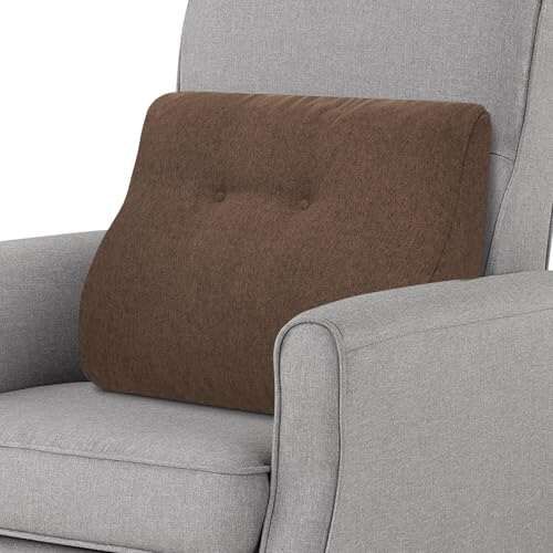 baibu Lumbar Support Pillow for Recliner, Large Memory Foam...