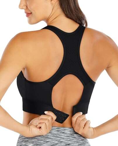 Ewedoos Sports Bras for Women High Support for Large Busts