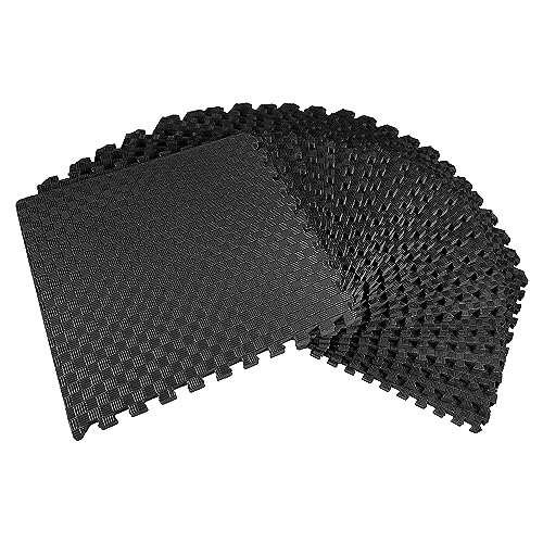 BalanceFrom Puzzle Exercise Mat 1' Thick, EVA Foam Floor...
