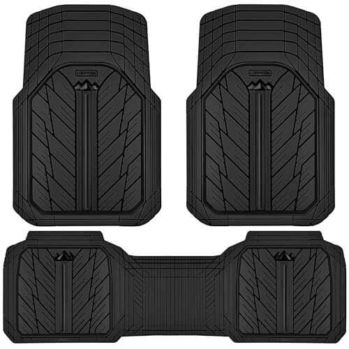 CAR PASS Heavy Rubber Car Floor Mats, All-Weather Universal...