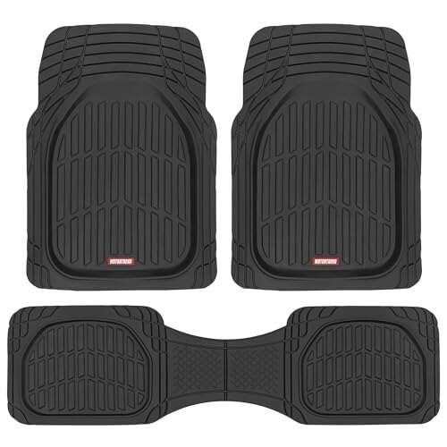 Motor Trend FlexTough Floor Mats for Cars, Deep Dish...