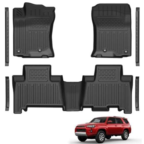 LUMWAY Floor Mats for 2013-2024 Toyota 4Runner TPE...
