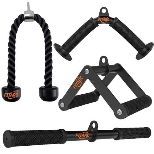 Fitarc Cable Machine Attachment Set for Gym & Home Workouts
