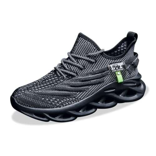 MGBDSZ Mens Running Shoes Gym Slip on Non Slip