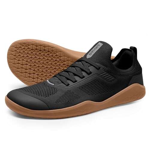 AIRHAS Men's Barefoot Shoes Zero Drop Anatomical Toe Box...
