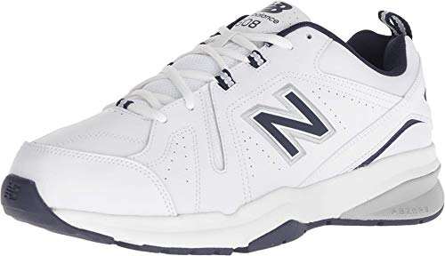 New Balance Men's 608 V5 Casual Comfort Cross Trainer White