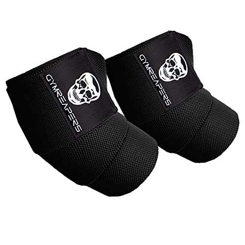 Gymreapers Weightlifting Elbow Wraps (1 Pair) -...