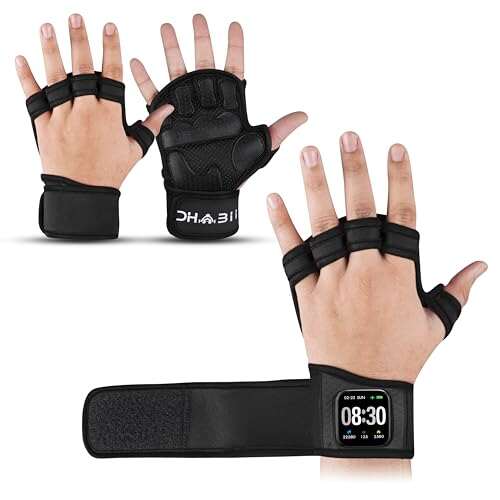 Dhabii Workout Gloves for Men & Women, with Breathable Wrist