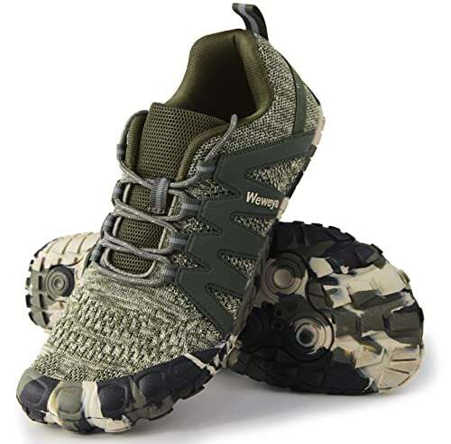Weweya Barefoot Shoes Men Workout Gym Cross Minimalist Five...