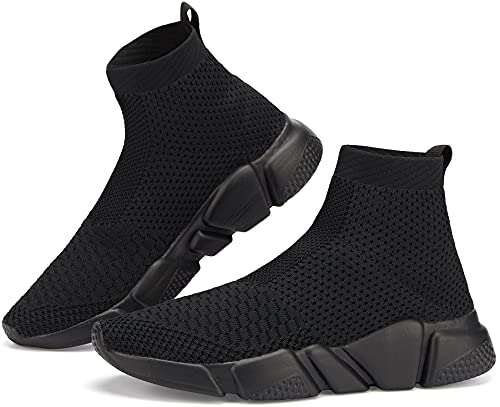 Santiro Walking Shoes for Men Lightweight High Top Running...