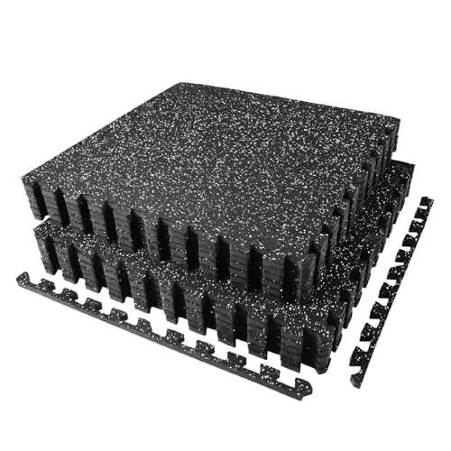 AIRHOP 0.56in Thick 48 Sq Ft Exercise Gym Flooring