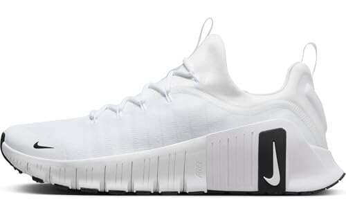Nike Mens Free Metcon 6, White/Black/White 11 Medium