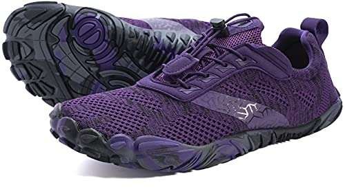 Joomra Women Barefoot Running Tennis Shoes Size 7.5-8 Purple
