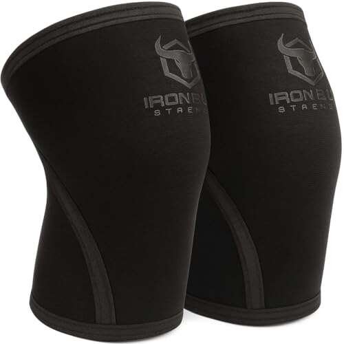 Iron Bull Strength Knee Sleeves 7mm (1 Pair) Knee Support