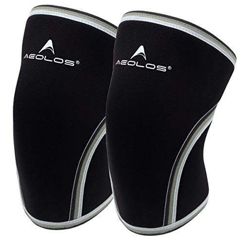 Knee Sleeves (1 Pair)，7mm Compression Knee Braces for heavy...
