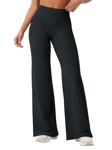 YEOREO Workout Leggings Womens No Front Seam High-Waist...