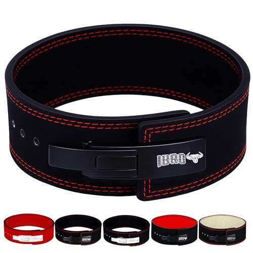 IBRO Powerlifting Lever Gym Belt – Power 10MM Heavy Duty