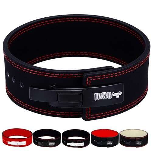 IBRO Powerlifting Lever Gym Belt – Power 10MM Leather