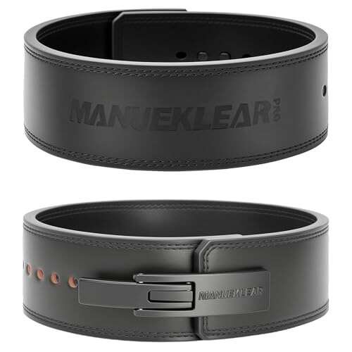 MANUEKLEAR 10mm Thick & 4inch Wide Weight Lifting Belt Lever