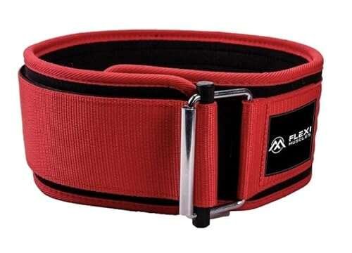 Flexi Muscles Quick Lock Weightlifting Belt - Adjustable...