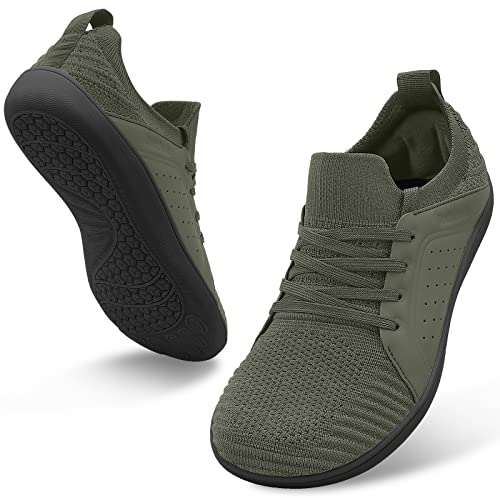 relxfeet Men's Minimalist Barefoot Shoes Wide Toe Zero Drop