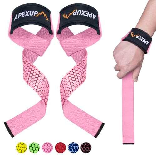 APEXUP Weight Lifting Straps for Weightlifting, Lifting...