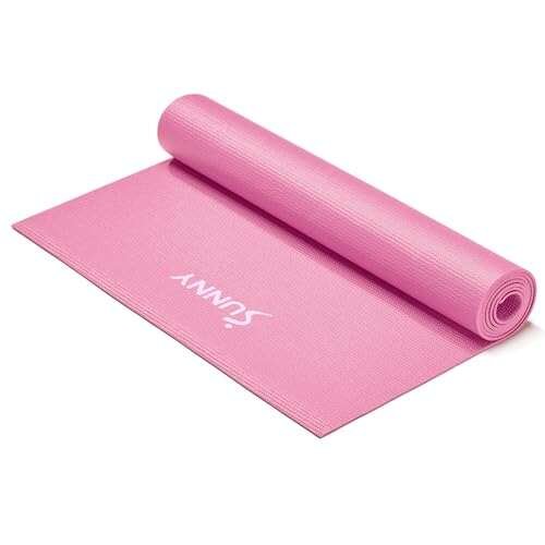 Sunny Health & Fitness Exercise Yoga Mat, Firm Studio...