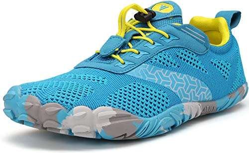 WHITIN Men's Trail Running Shoes Minimalist Barefoot Wide...
