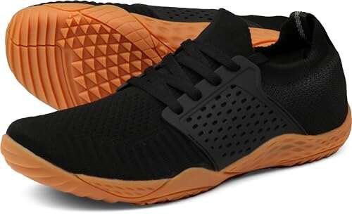 WHITIN Men's Trail Running Shoes Minimalist Barefoot Wide...