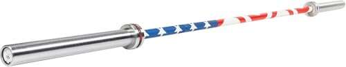 Fitvids 7ft Olympic Barbell 45LBS for Weightlifting with...