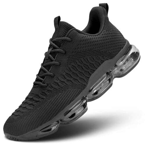 Men's Air Cushion Running Shoes Breathable Tennis Workout...