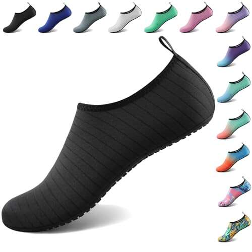 Tanamo Water Shoes for Women Men Quick-Dry Barefoot