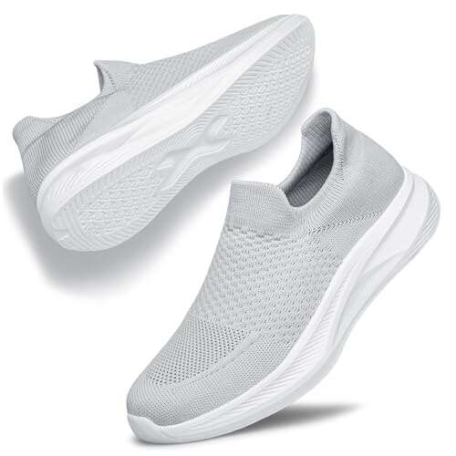 Women's Slip On Walking Shoes Running Comfortable...
