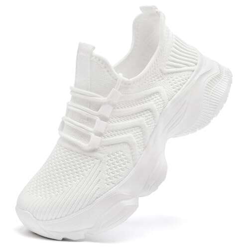 YOSFDC White Sneakers for Women Tennis Shoes Platform...