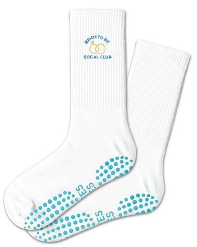 AYQJCBGC Cute Pilates Grippy Socks, Bride To Be