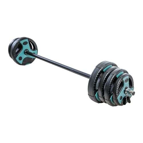 US Weight 54 LB Perfect Barbell Weight Set for Home