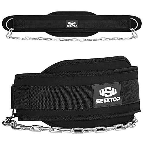 Seektop Dip Belt for Weightlifting - GYM with Chain