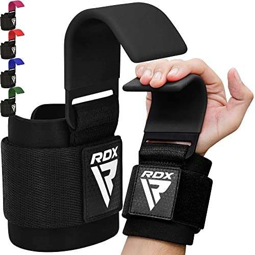 RDX Weight Lifting Hooks for Deadlifting (Pair) Wrist...