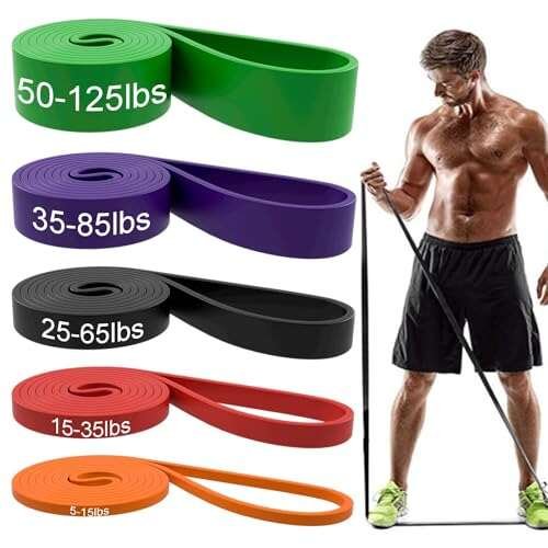 Resistance Bands, Pull Up Assist Bands - Workout, Fitness,...