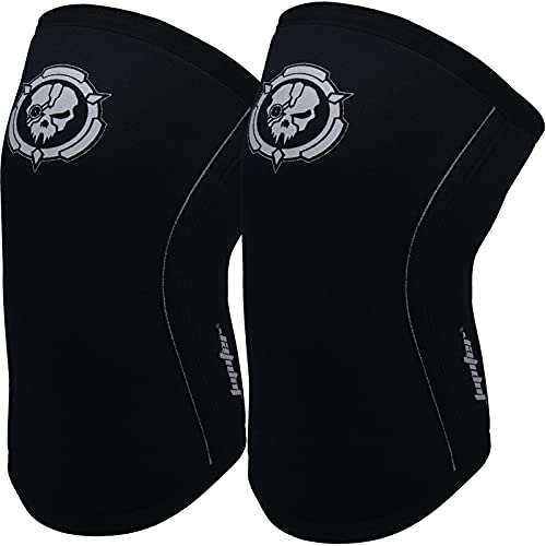 Jupiter Knee Sleeves (1 Pair), 7mm Compression Braces for...