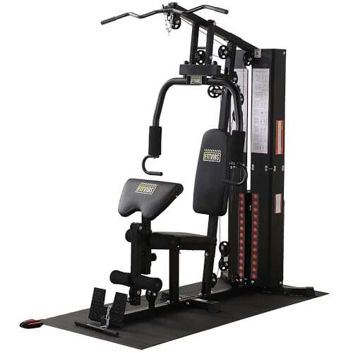 BalanceFrom Multifunctional Steel Frame Home Gym Machine...