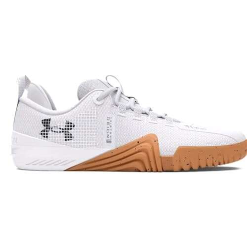 Under Armour TriBase Reign 6 White/Distant Gray/Black 10.5...