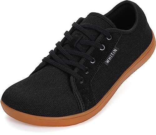 WHITIN Men's Extra Wide Width Fashion Barefoot Sneakers...