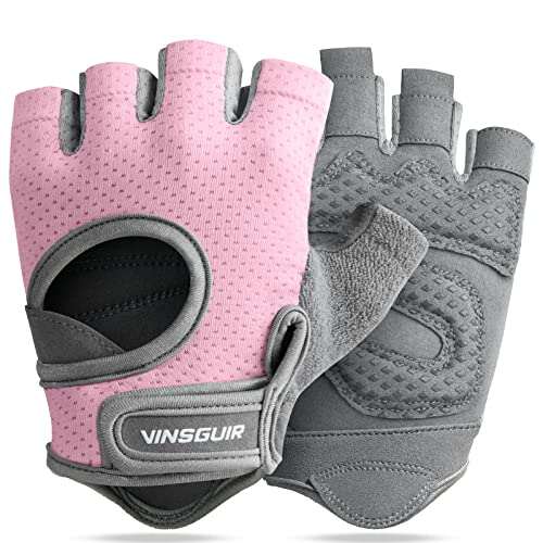 VINSGUIR Workout Gloves for Women and Men, Weightlifting...