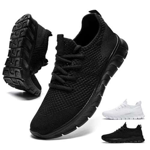 YRLTYO Non Slip Work Shoes Women Walking Running Sneakers