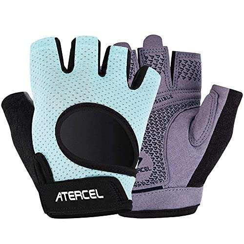 ATERCEL Weight Lifting Gloves Full Palm Protection,...