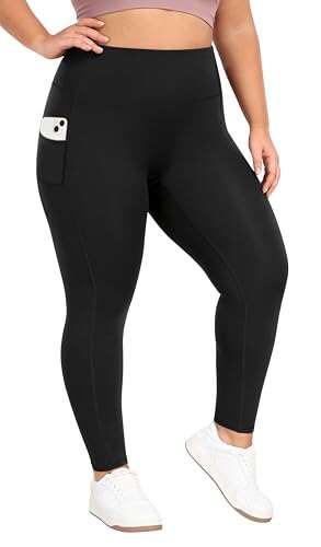 Heathyoga X-6XL Plus Size Leggings for Women Tummy Control...