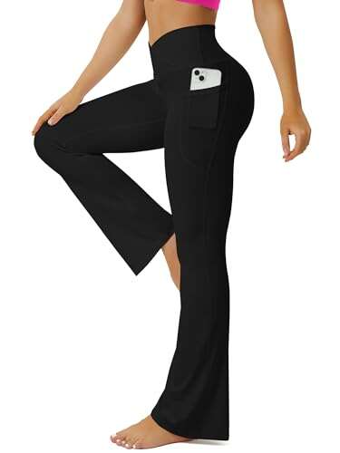 FOHOFO Yoga Pants Women, Flare Leggings for Crossover...