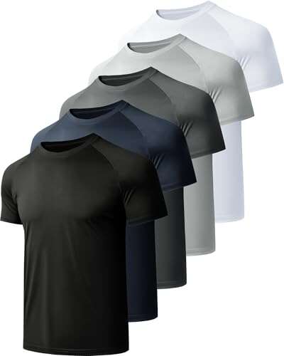 CE' CERDR Mens Workout Shirts Quick Dry Performance Short...